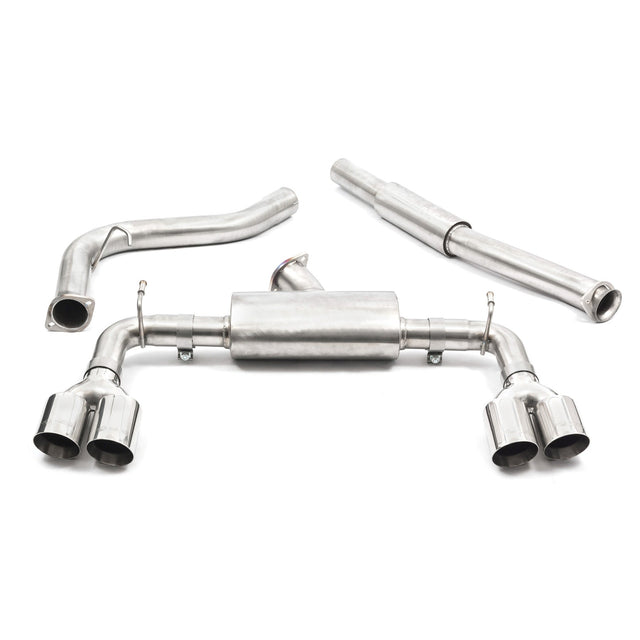 Subaru Impreza STI Turbo Hatchback Resonated Catback Cobra Exhaust - SU73z