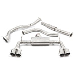 Línea de escape "Turboback" para Subaru Impreza STI Turbo Hatchback (08-11)