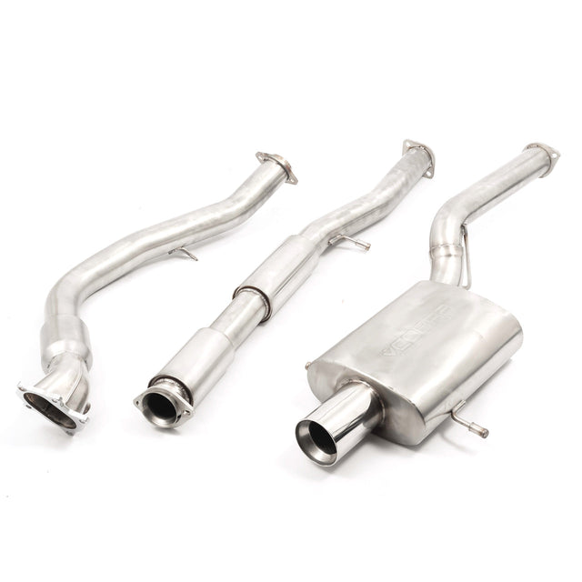 Línea de escape "Turboback" de 3" Track para Subaru Impreza Turbo (93-00)