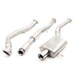 Línea de escape "Turboback" de 3" Track para Subaru Impreza Turbo (93-00)