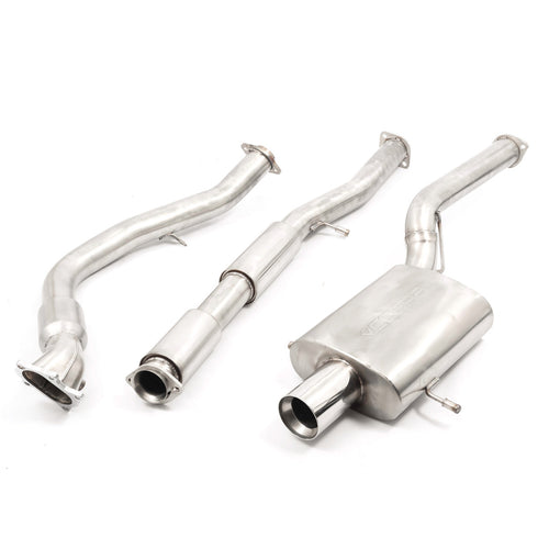 Línea de escape "Turboback" de 3" Track para Subaru Impreza Turbo (93-00)