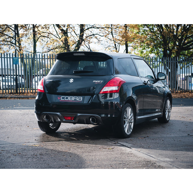 Silenciador de escape trasero Venom para Suzuki Swift Sport 1.6 VVT (ZC32S) (12-16)