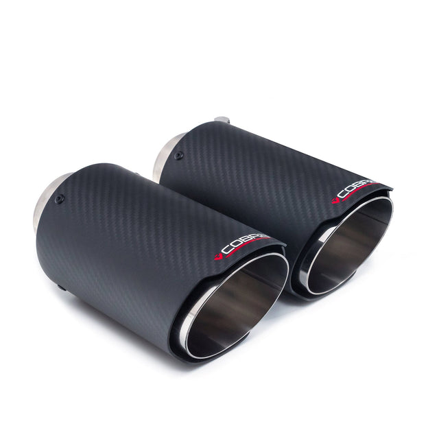 Puntas de Salida de Escape de Carbono para Abarth 695