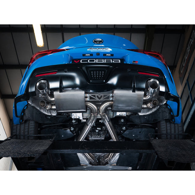 Línea de escape "GPFback" con válvula para Toyota GR Supra (A90 MK5)