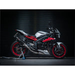 Medio Sistema de Escape para Triumph Street Triple 675 R & RX (2013-16)