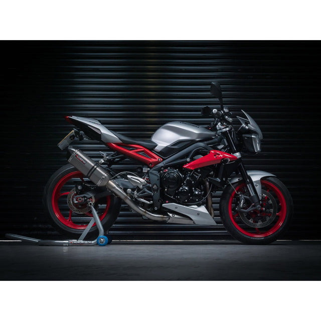 Medio Sistema de Escape para Triumph Street Triple 675 R & RX (2013-16)