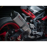 Medio Sistema de Escape para Triumph Street Triple 675 R & RX (2013-16)