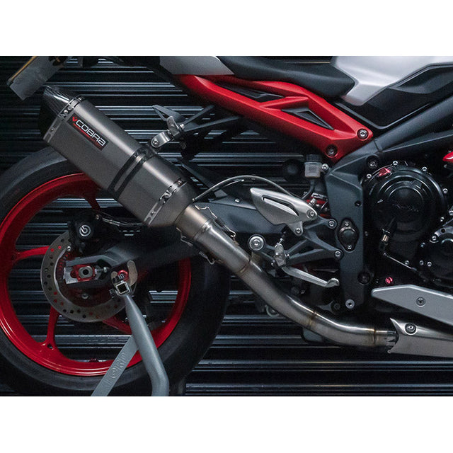 Medio Sistema de Escape para Triumph Street Triple 675 R & RX (2013-16)