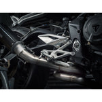 Medio sistema de escape para Triumph Street Triple 765 S, R y RS (2017-19)