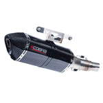 Medio sistema de escape para Triumph Street Triple 765 S, R y RS (2017-19)