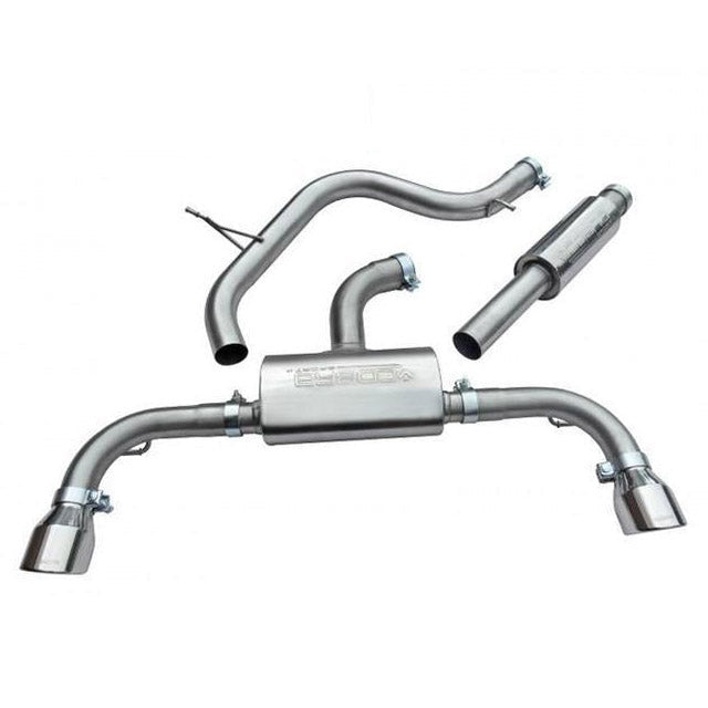 VW Golf GTI MK7 Resonated Cat Back Sports Exhaust