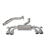 VW Golf R Mk7.5 Valved Resonated Cat Back Sports Exhaust