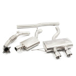 VW Golf R Mk6 Turbo Back Cobra Exhaust with De-Cat - VW27c