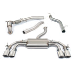 Línea de Escape "Turboback" con Válvula para VW Golf R (MK8) 2.0 TSI (21>)
