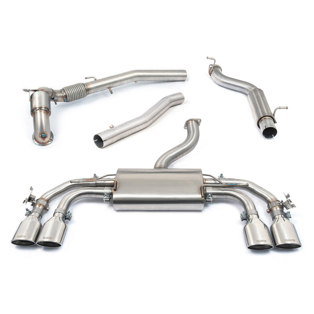 Línea de Escape "Turboback" con Válvula para VW Golf R (MK8) 2.0 TSI (21>)