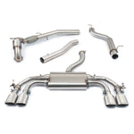 Línea de Escape "Turboback" con Válvula para VW Golf R (MK8) 2.0 TSI (21>)