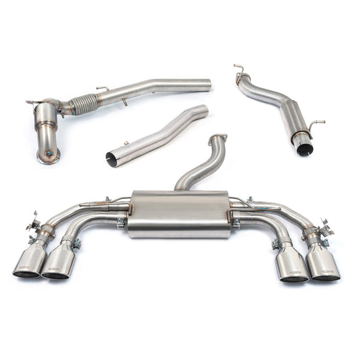 Línea de Escape "Turboback" con Válvula para VW Golf R (MK8) 2.0 TSI (21>)