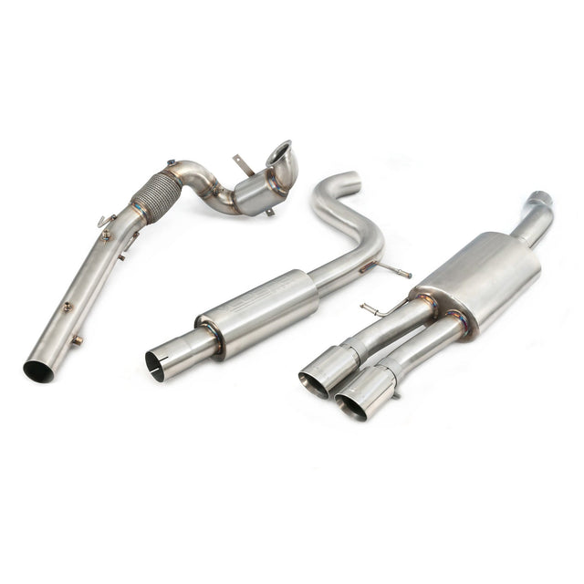Línea de escape "Turboback" para VW Polo GTI (AW) MK6 2.0 TSI (19-21)