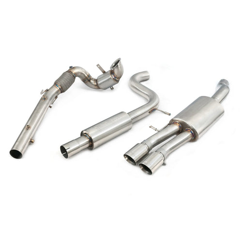 Línea de escape "Turboback" para VW Polo GTI (AW) MK6 2.0 TSI (19-21)