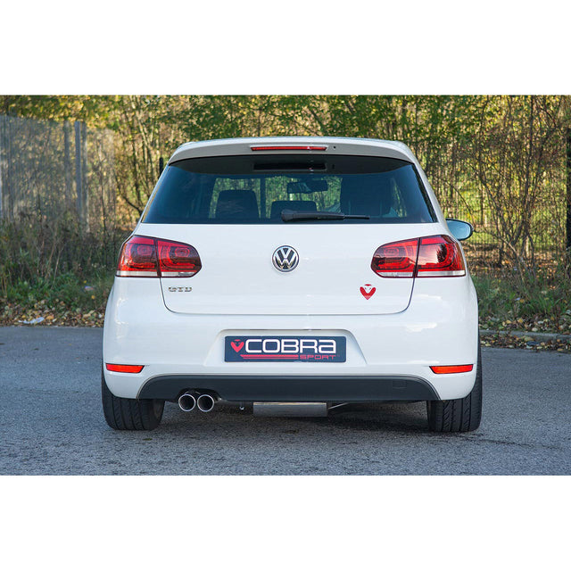 Línea de escape "Catback" para VW Golf GT (MK6) 2.0 TDI 140 CV (5K) (09-13)
