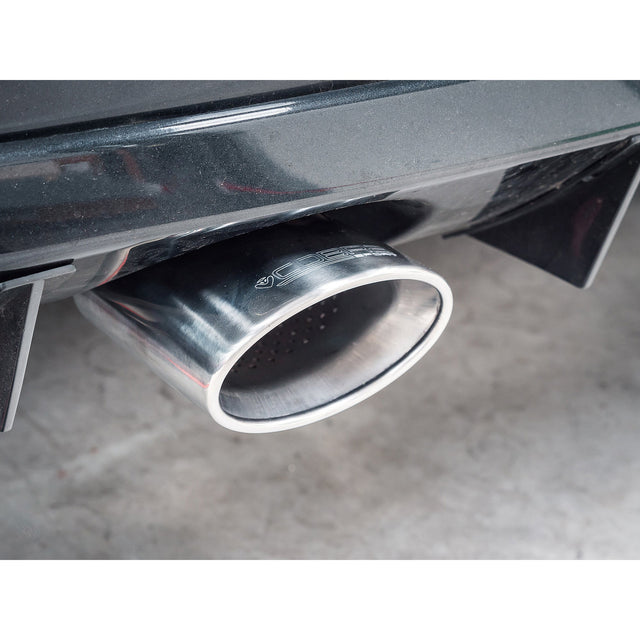Silenciador trasero de escape Venom para Opel Corsa D 1.4 Turbo Black Edition (12-14)