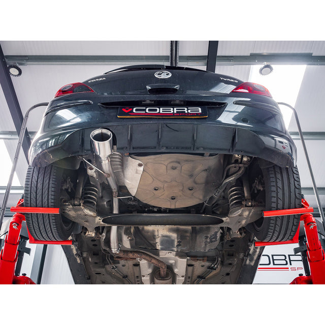 Silenciador trasero de escape Venom para Opel Corsa D 1.4 Turbo Black Edition (12-14)