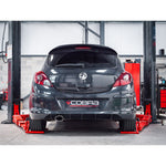 Silenciador trasero de escape Venom para Opel Corsa D 1.4 Turbo Black Edition (12-14)