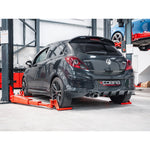 Silenciador trasero de escape Venom para Opel Corsa D 1.4 Turbo Black Edition (12-14)