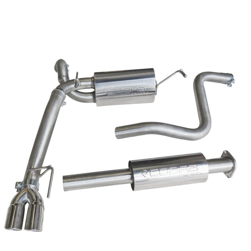 Línea de Escape "Catback" para Opel Astra GTC 1.6 Turbo (09-15)