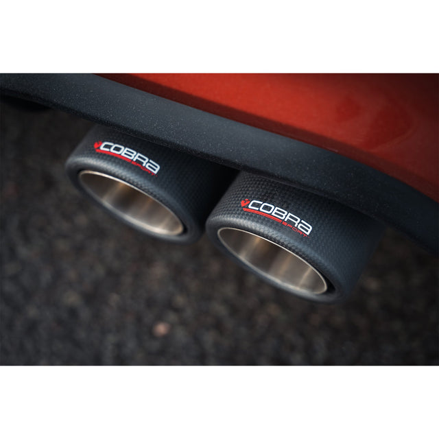 Par de Puntas Dobles de 4" en Carbono TP116-CF-2