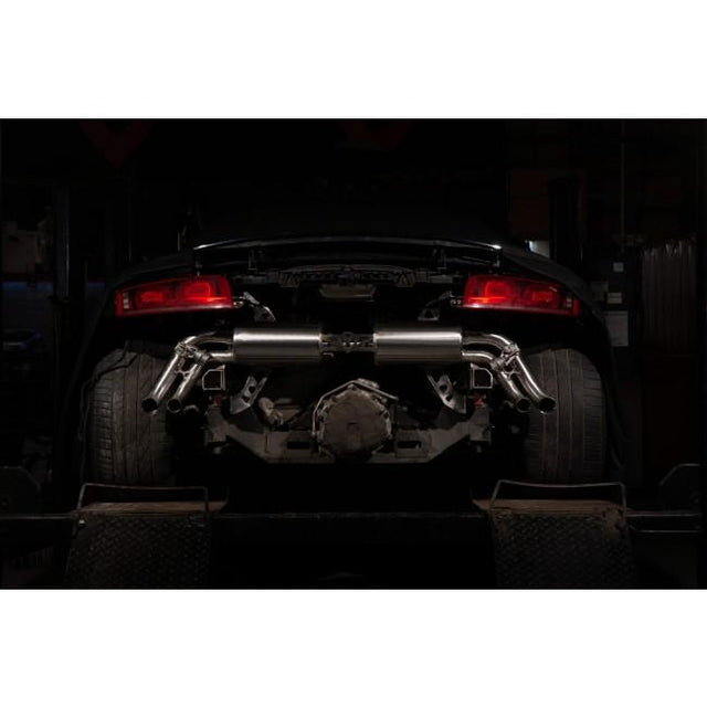 Línea de escape "Catback" con válvula para Audi R8 4.2 V8 FSI Gen 1 (Pre-Facelift) (07-13)