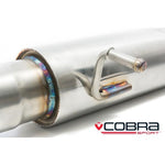 Audi S3 (8V) Valved Cat Back Exhaust Resonated Section