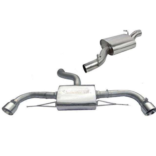 Línea de escape "Catback" para Audi TT (MK2) 2.0 TFSI (Quattro) 2012-14