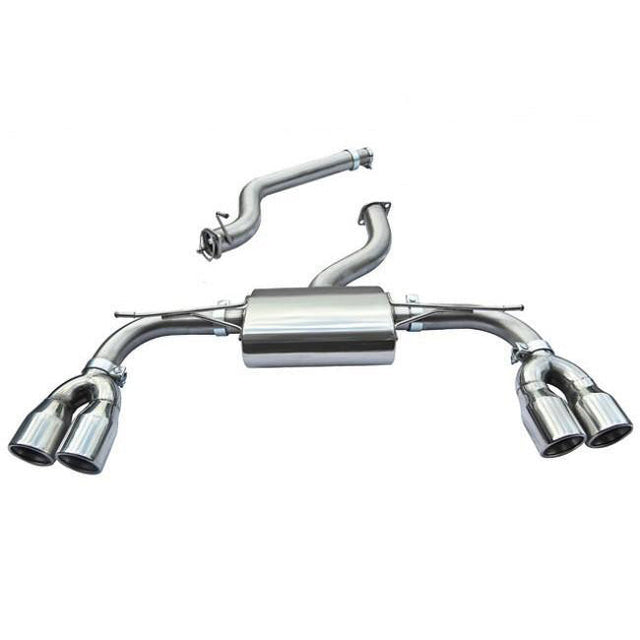 Audi S3 (8V) Saloon Cat Back Cobra Sport Exhaust - AU66
