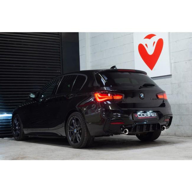 Puntas de escape 3.5" estilo M Performance para BMW M235I Cabriolet (F23)