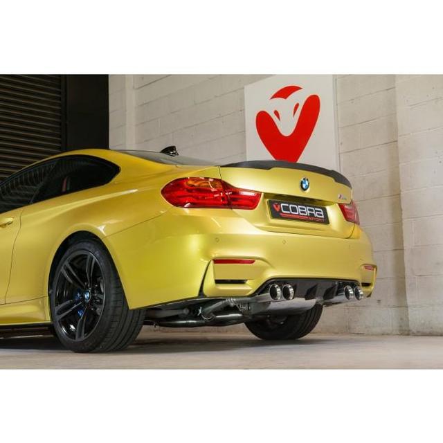 Línea de Escape "Turboback" de 3" con Válvula para BMW M4 (F82)