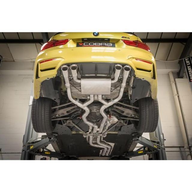 Línea de Escape "Turboback" de 3" con Válvula para BMW M4 (F82)