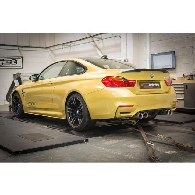 Línea de escape "Turboback" de 3" con válvula para BMW M3 (F80)