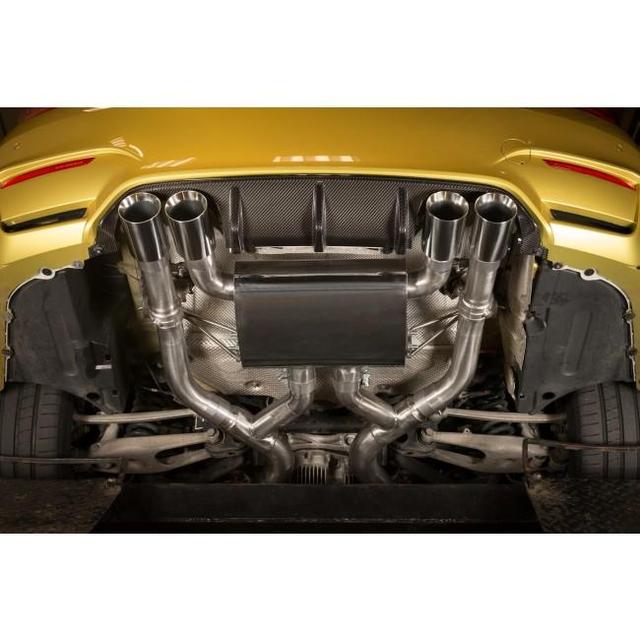 Línea de Escape "Turboback" de 3" con Válvula para BMW M4 (F82)