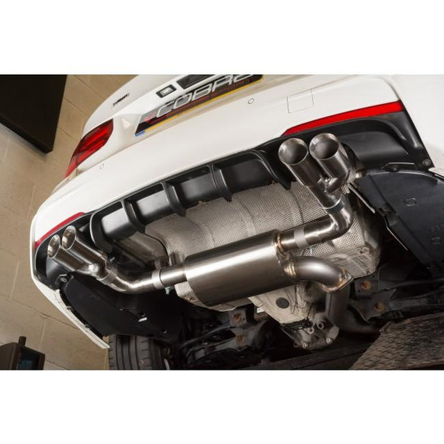 BMW 335D F31 Touring Quad Exit Cobra Exhaust - BM107