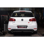 Línea de Escape "Catback" GTI Estilo Venom para VW Golf GTD (MK6) 2.0 TDI (5K) (09-13)