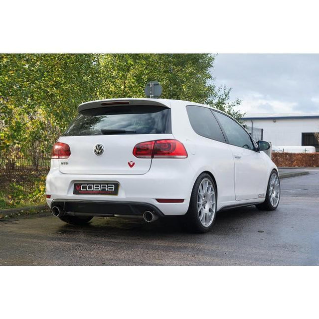 Línea de Escape "Catback" GTI Estilo Venom para VW Golf GTD (MK6) 2.0 TDI (5K) (09-13)