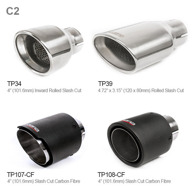 Silenciador de escape trasero para Opel Corsa E 1.2 N / A (15-19)