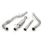 Línea de escape "Turboback" para Opel Corsa D 1.6 SRI (10-14)
