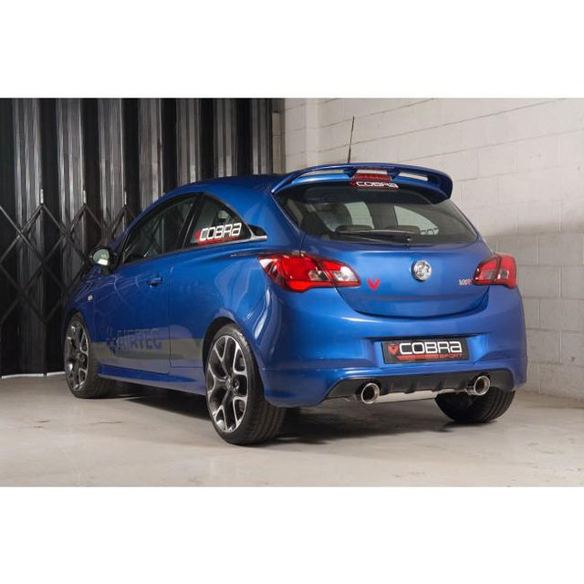 Vauxhall Corsa E VXR Turbo Back Exhaust 