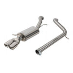 Línea de escape "Catback" para VW Polo BlueGT (6R) 1.4 TSI (12-13)
