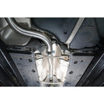 Línea de escape "Catback" estilo GTI para VW Golf GT (MK6) 2.0 TDI 140 CV (5K) (09-13)
