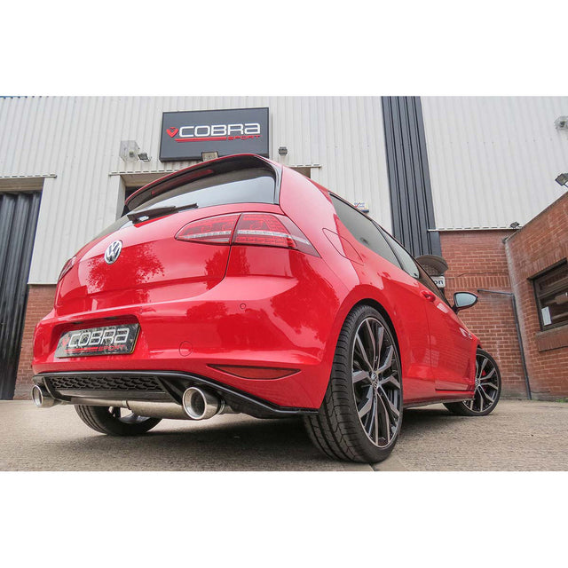 Línea de escape "Catback" para VW Golf GTI (MK7) 2.0 TSI (5G) (12-17)