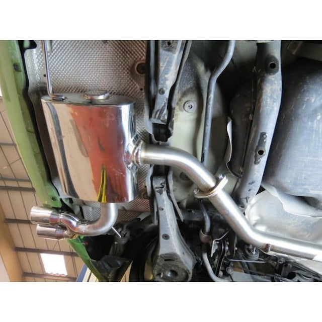 VW Scirocco Exhaust Fitted